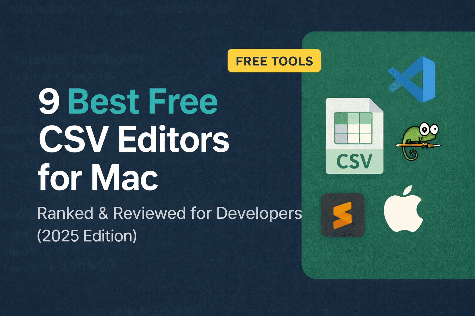 Thumbnail for 9 Best Free CSV Editors for Mac in 2025 (Tested and Ranked)
