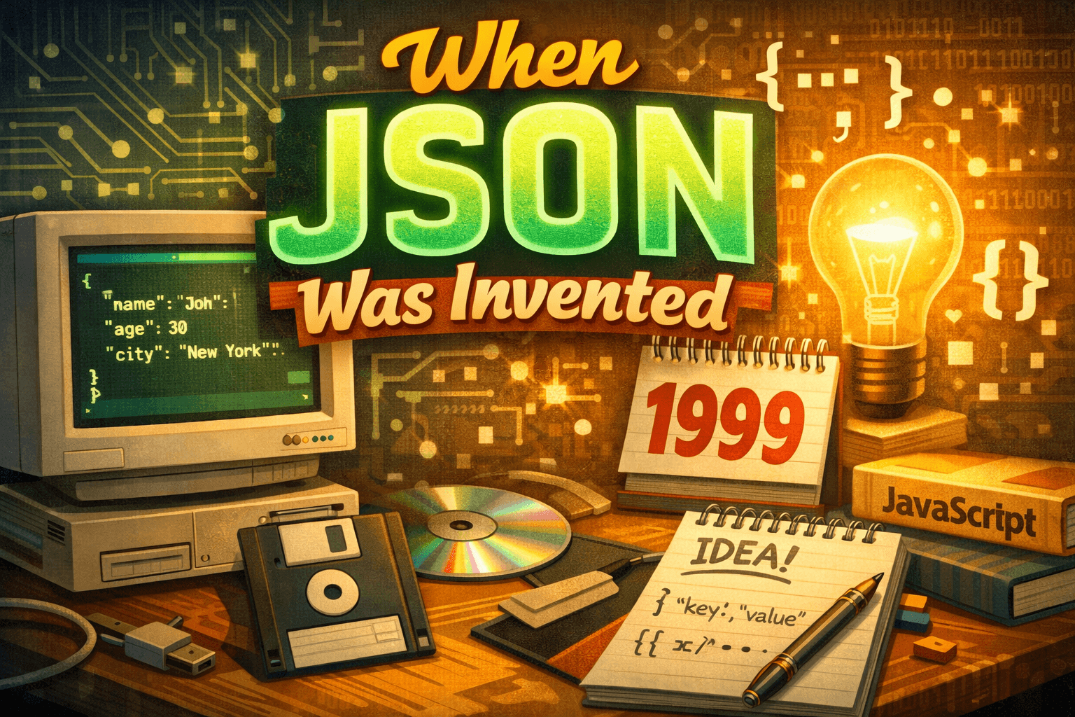 When JSON Was Invented and Who Invented It: Origins, Timeline, and Key Contributors