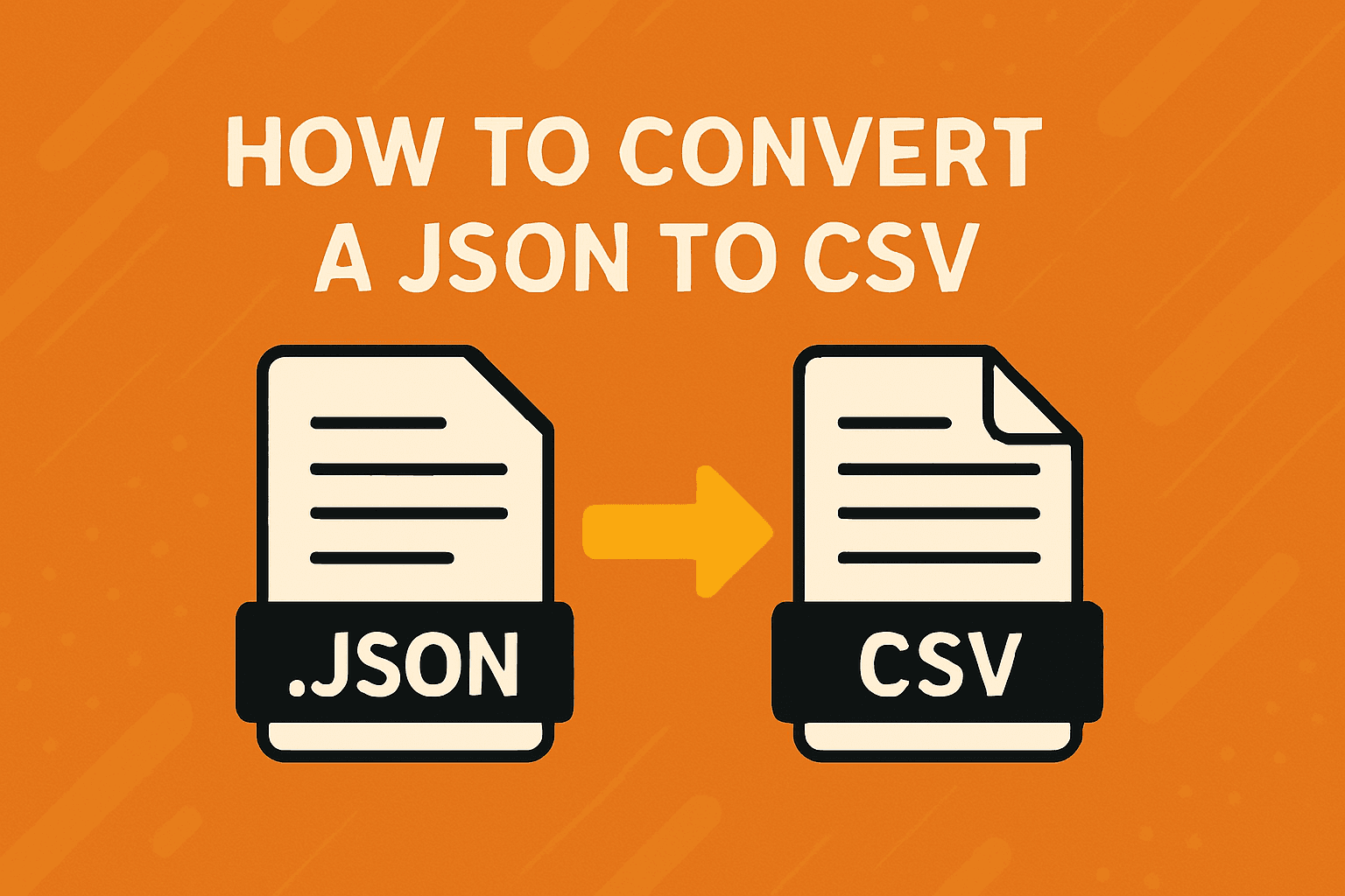 How to Convert JSON to CSV - Step-by-Step Guide