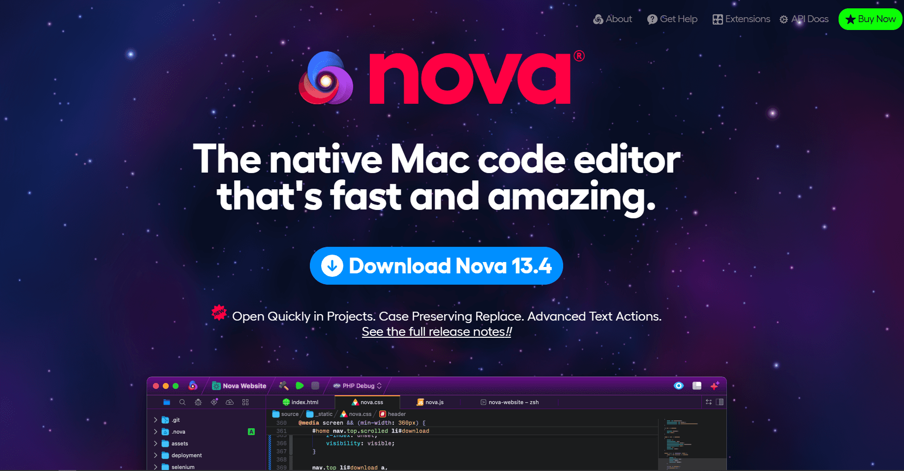 Nova for Mac