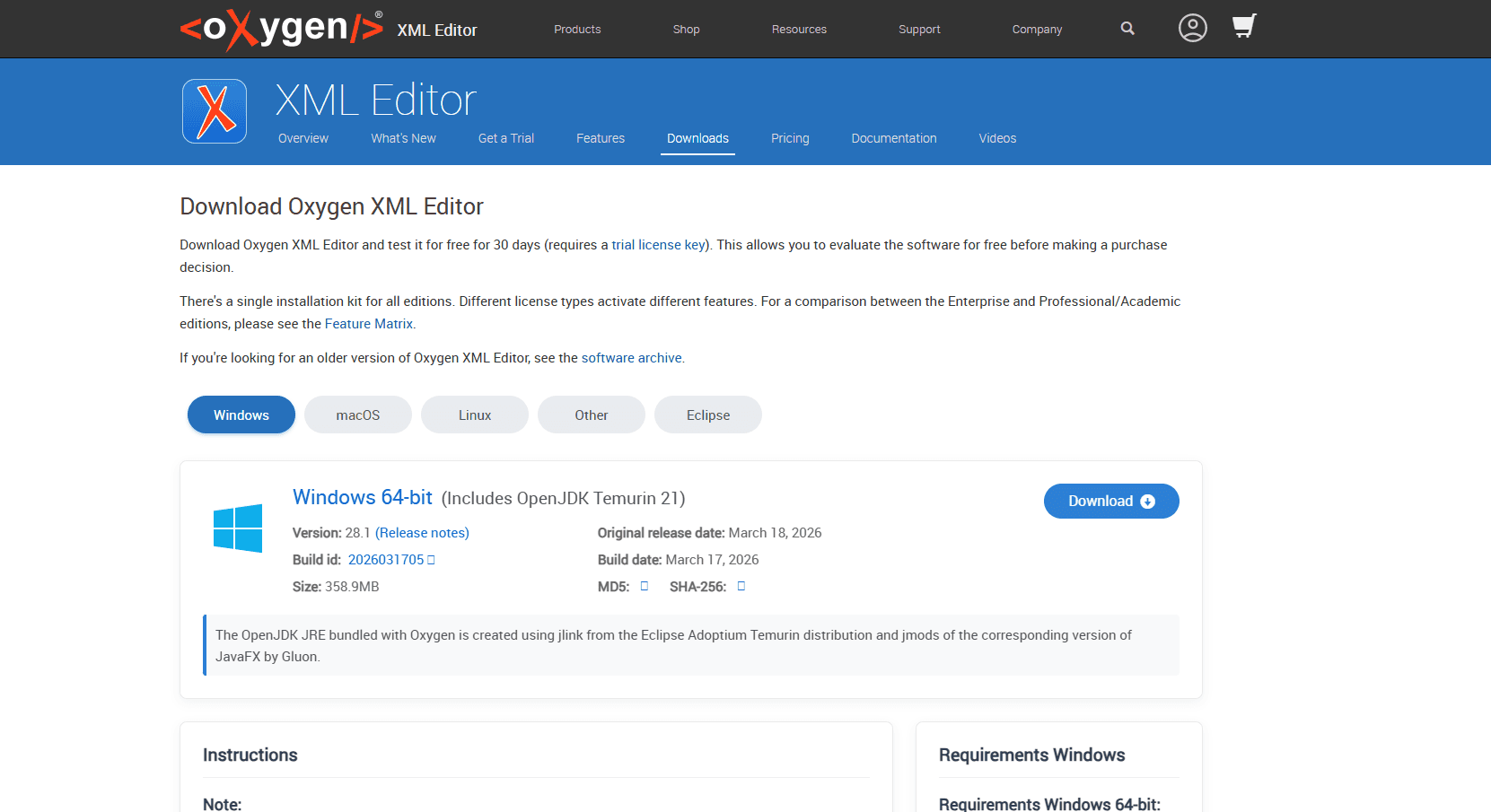 Oxygen XML Editor