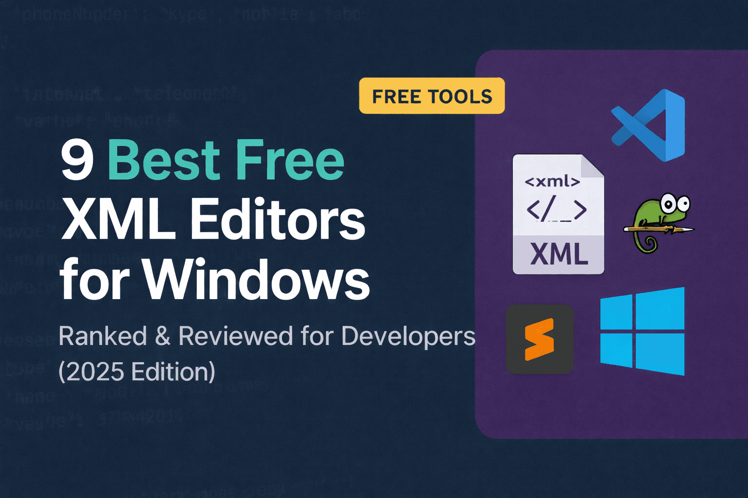 Thumbnail for 9 Best Free XML Editors for Windows in 2025 (Tested and Ranked)