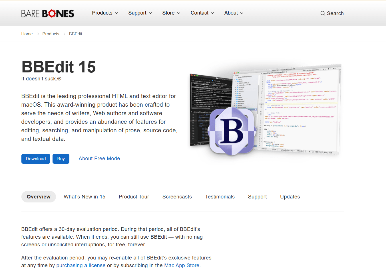 BBEdit on Mac