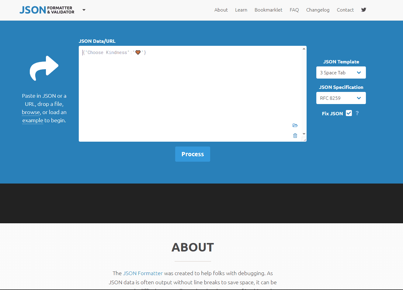 JSON Formatter Curious Concept
