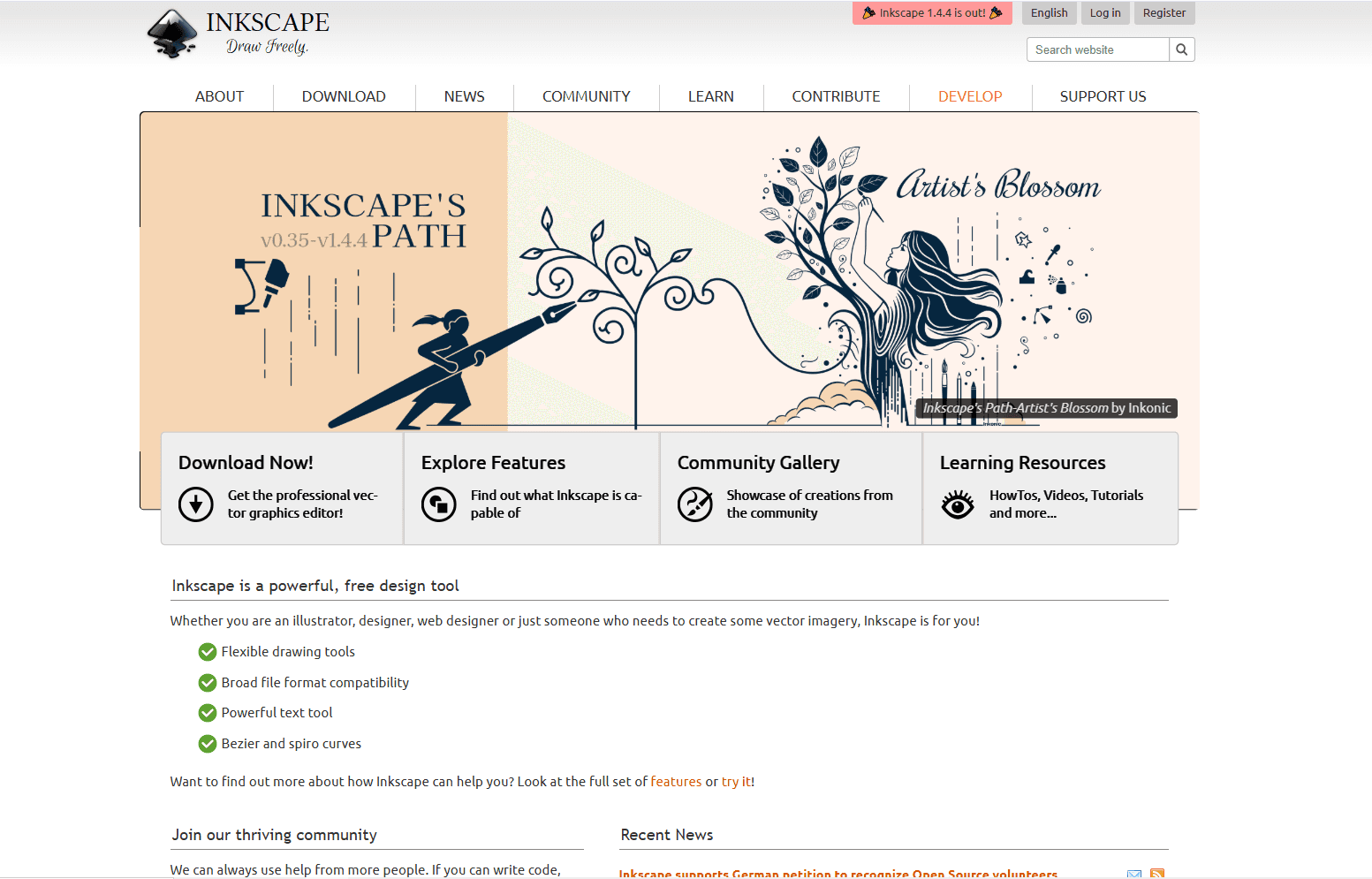 Inkscape editing SVG paths and nodes on Linux