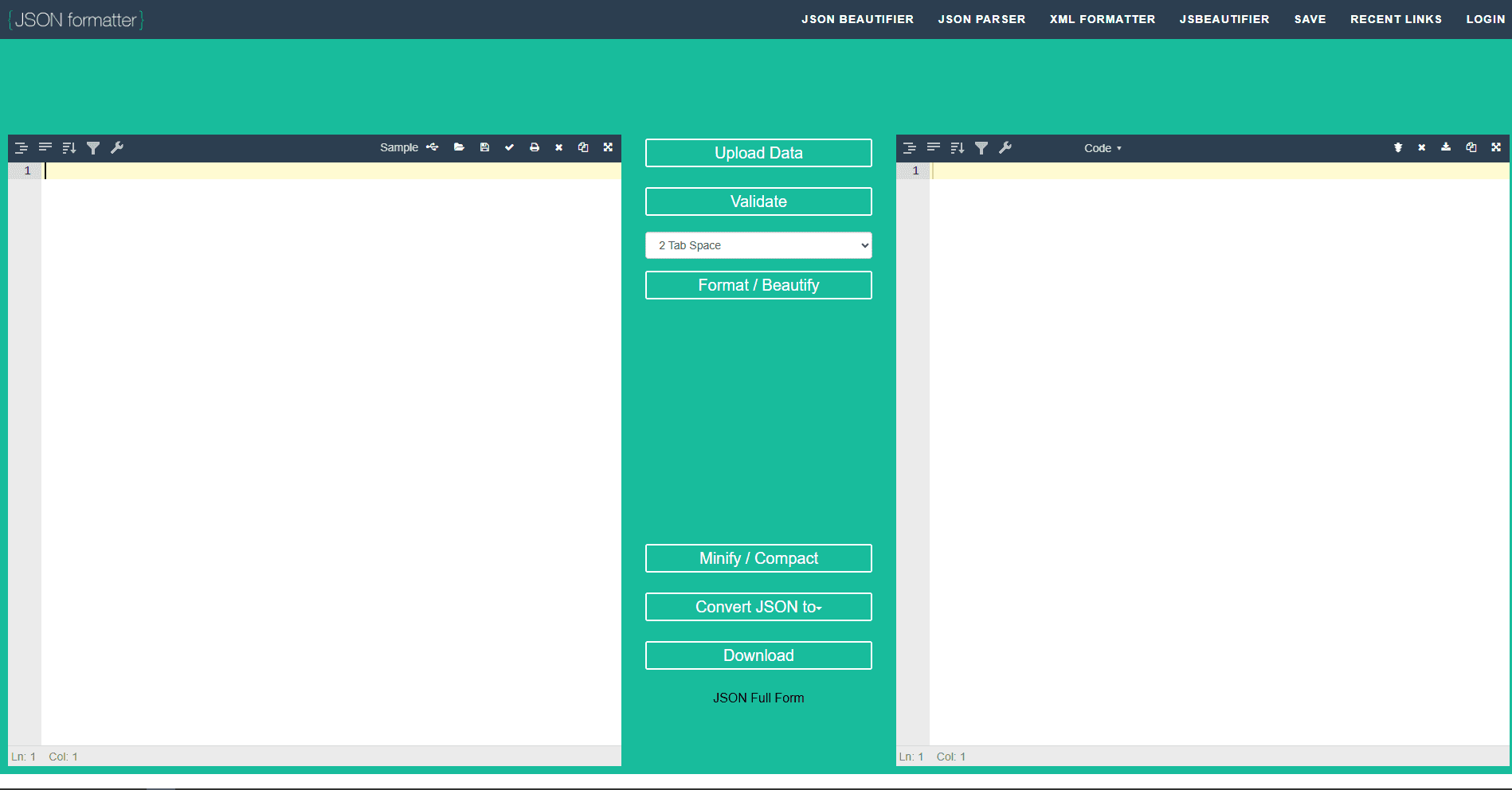 JSON formatter for android