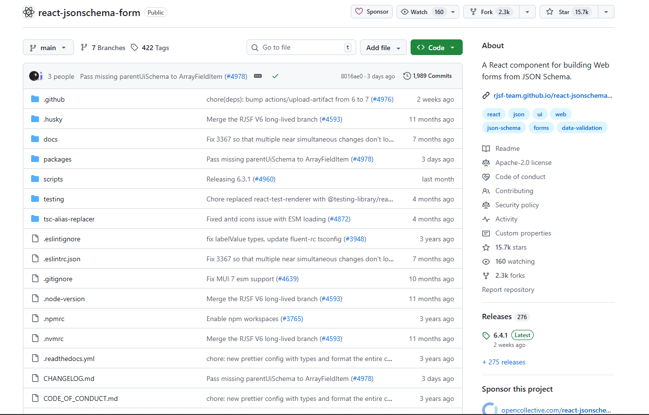 react-jsonschema-form