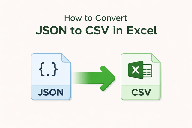 Convert JSON to CSV in Excel: Step-by-Step Guide (2026)