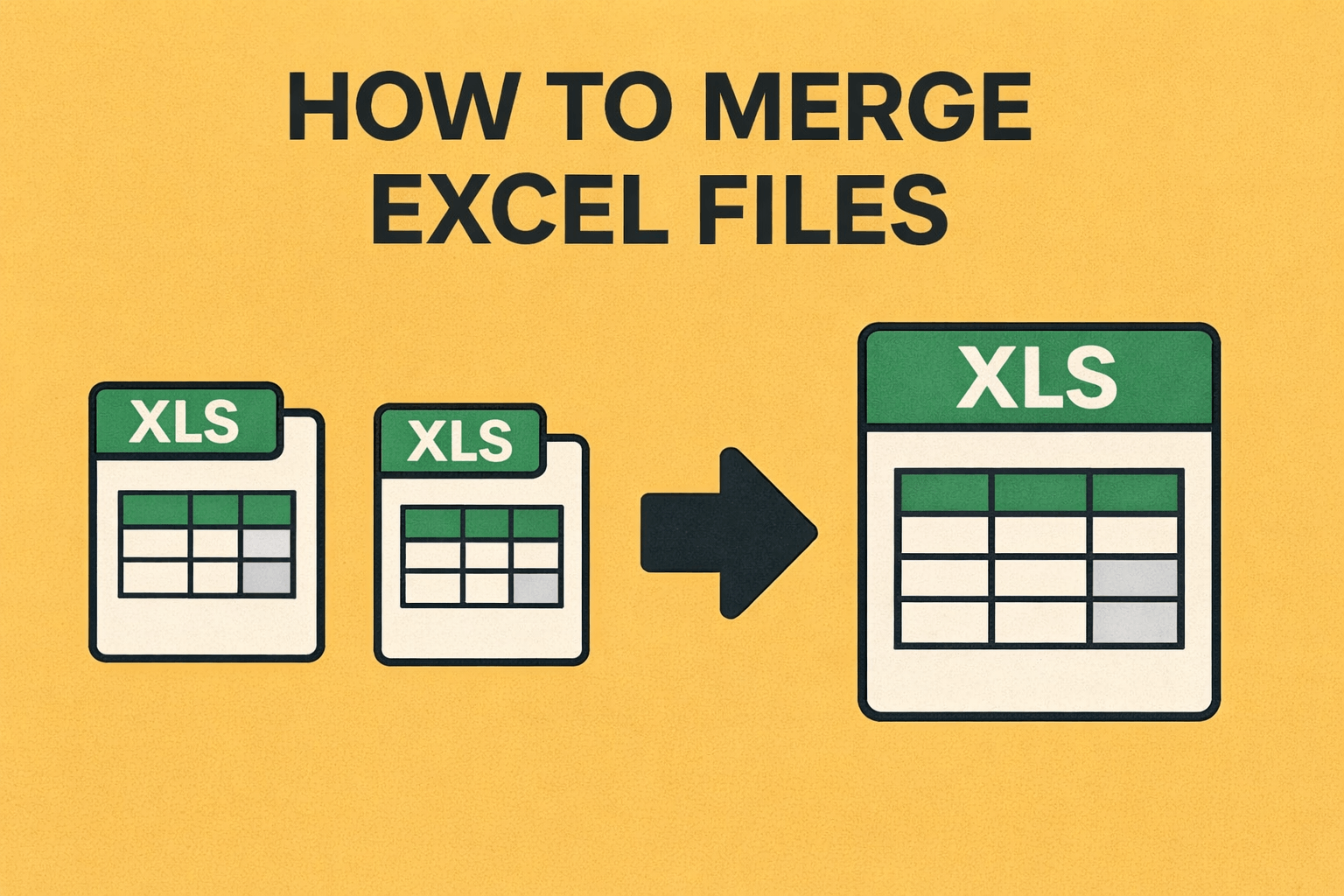 How to Merge Excel Files: Free Tool + Python + Power Query (2026)