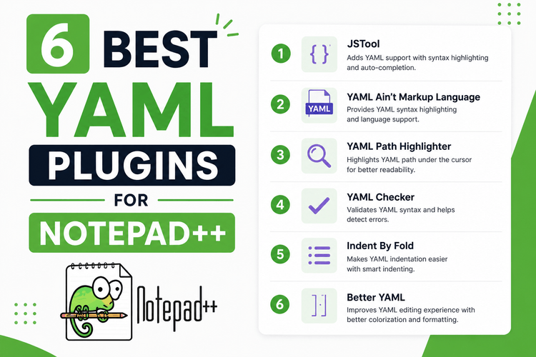 6 Best YAML Plugins for Notepad++ in 2026 (Setup Guide)