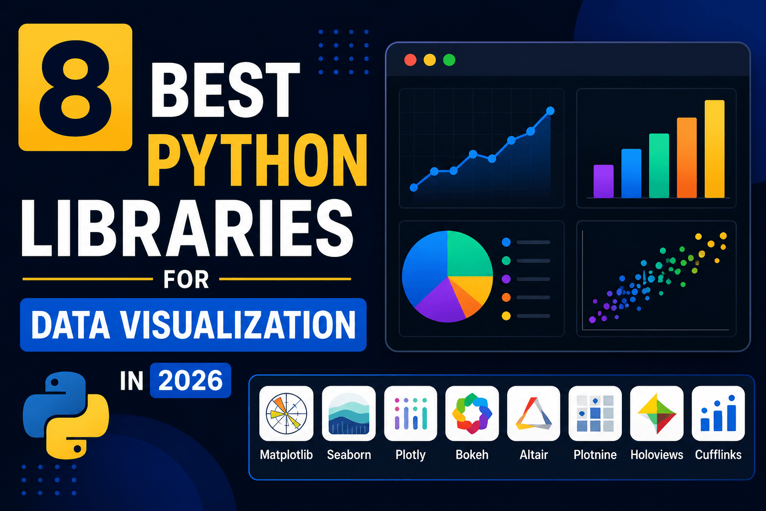 8 Best Python Libraries for Data Visualization in 2026