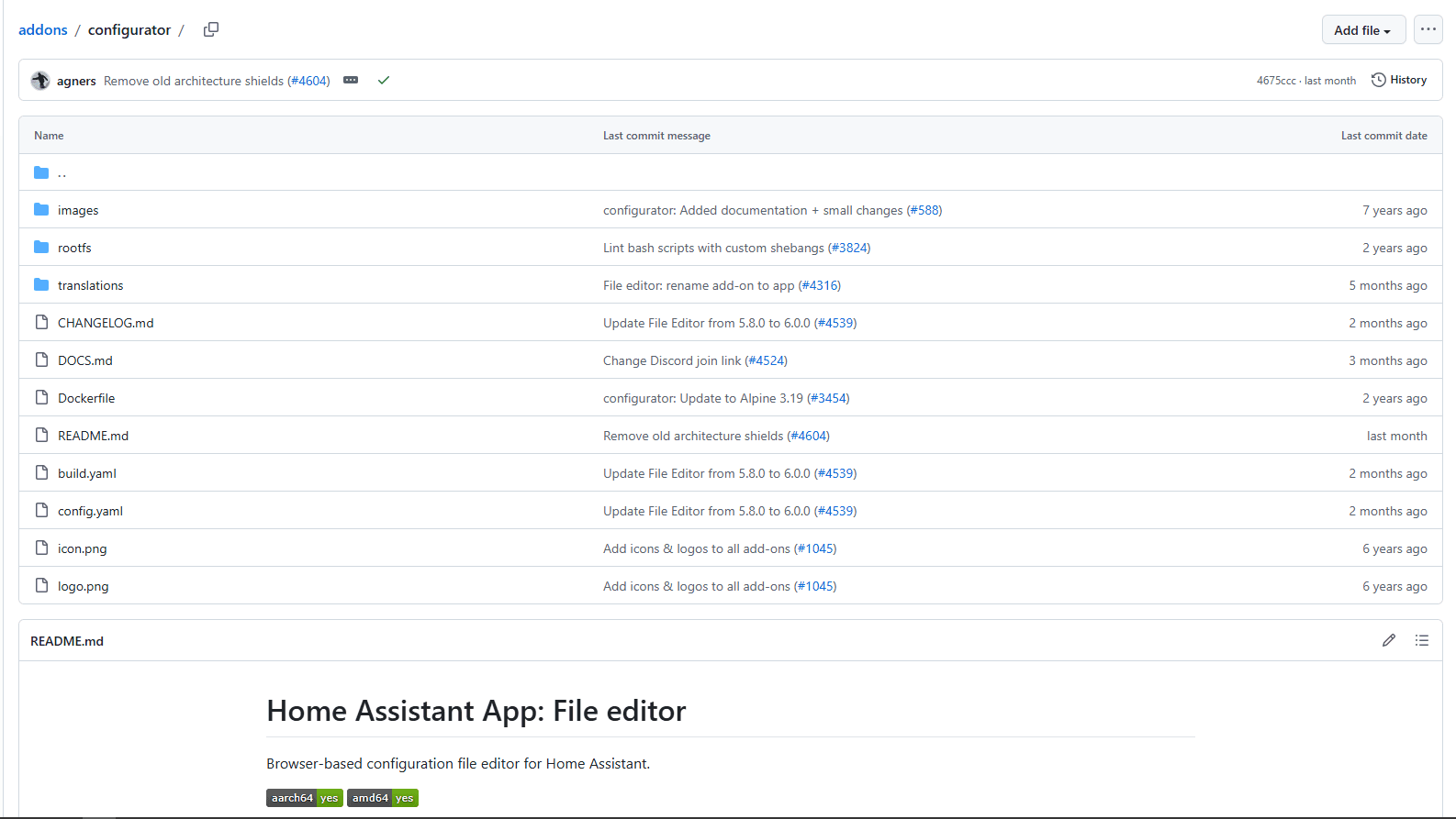 File Editor in Home Assistant