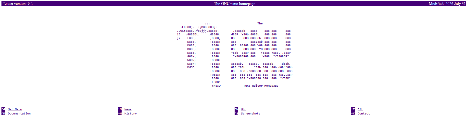 GNU nano editing Home Assistant YAML in a terminal