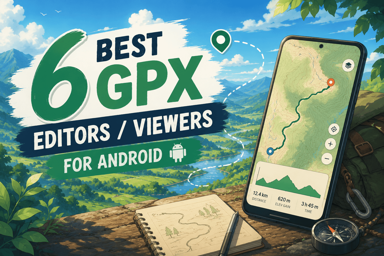 Thumbnail for 6 Best GPX Editors and Viewers for Android in 2026