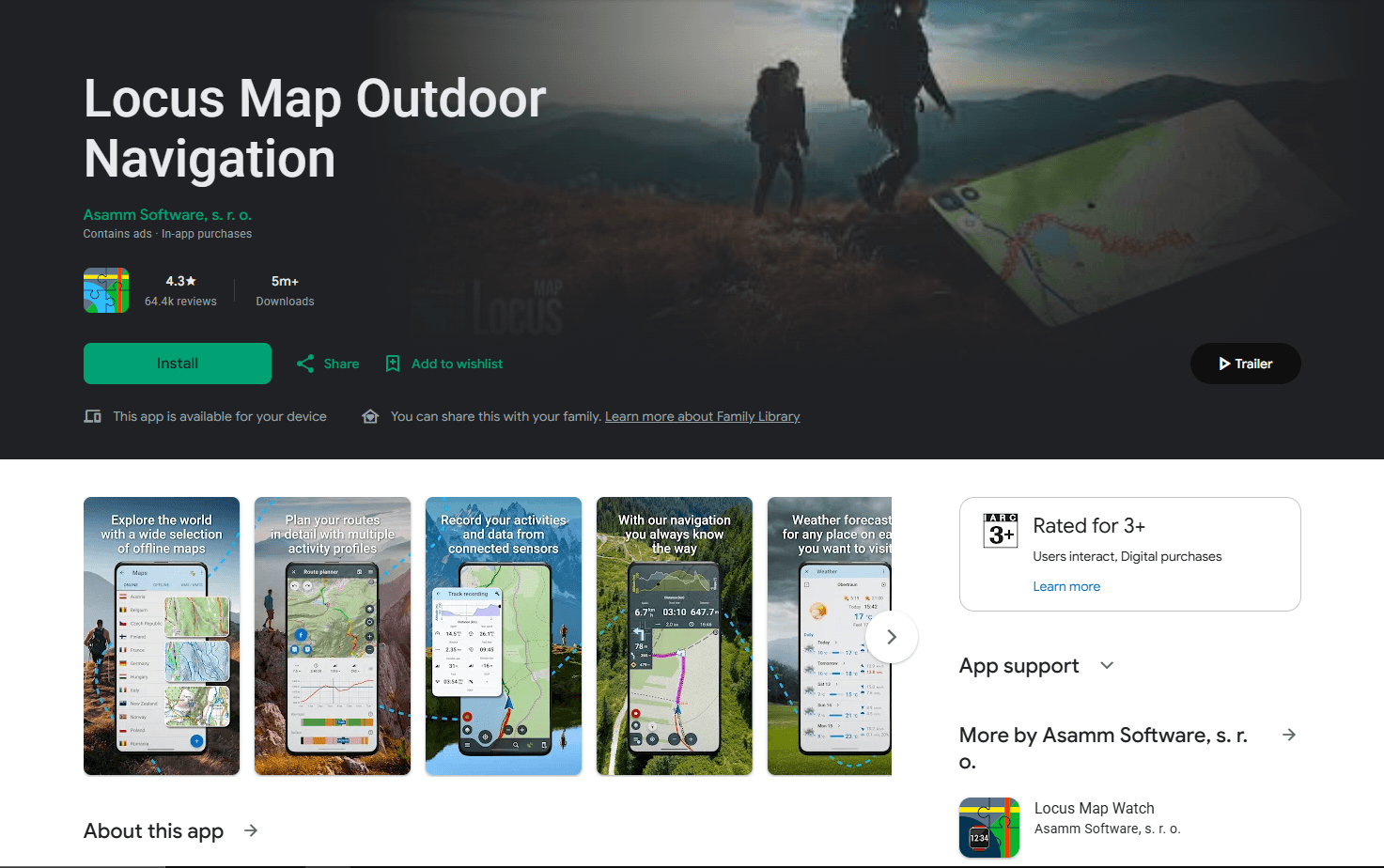 Locus Map repairing a GPX track on Android