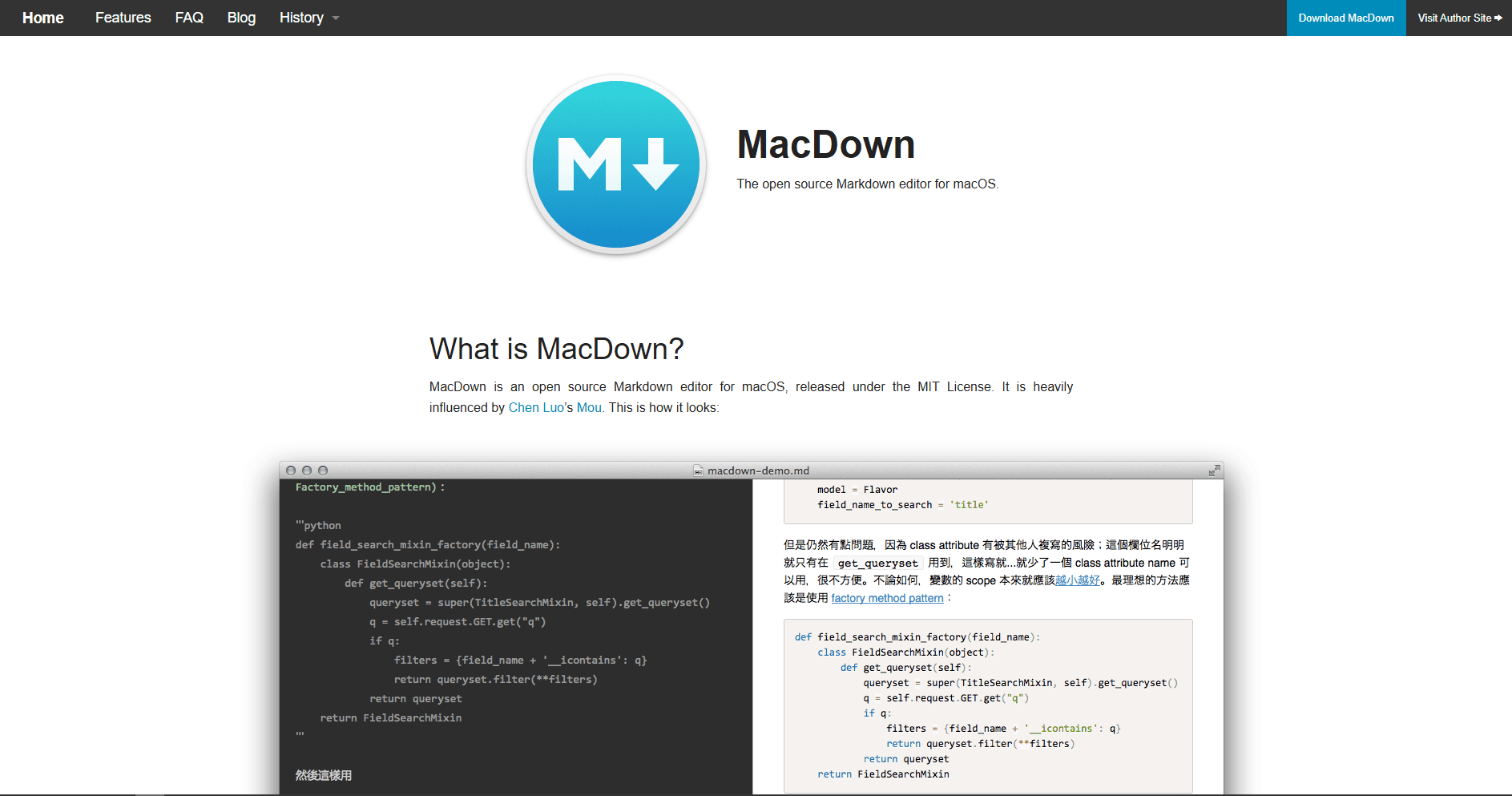 MacDown Editor