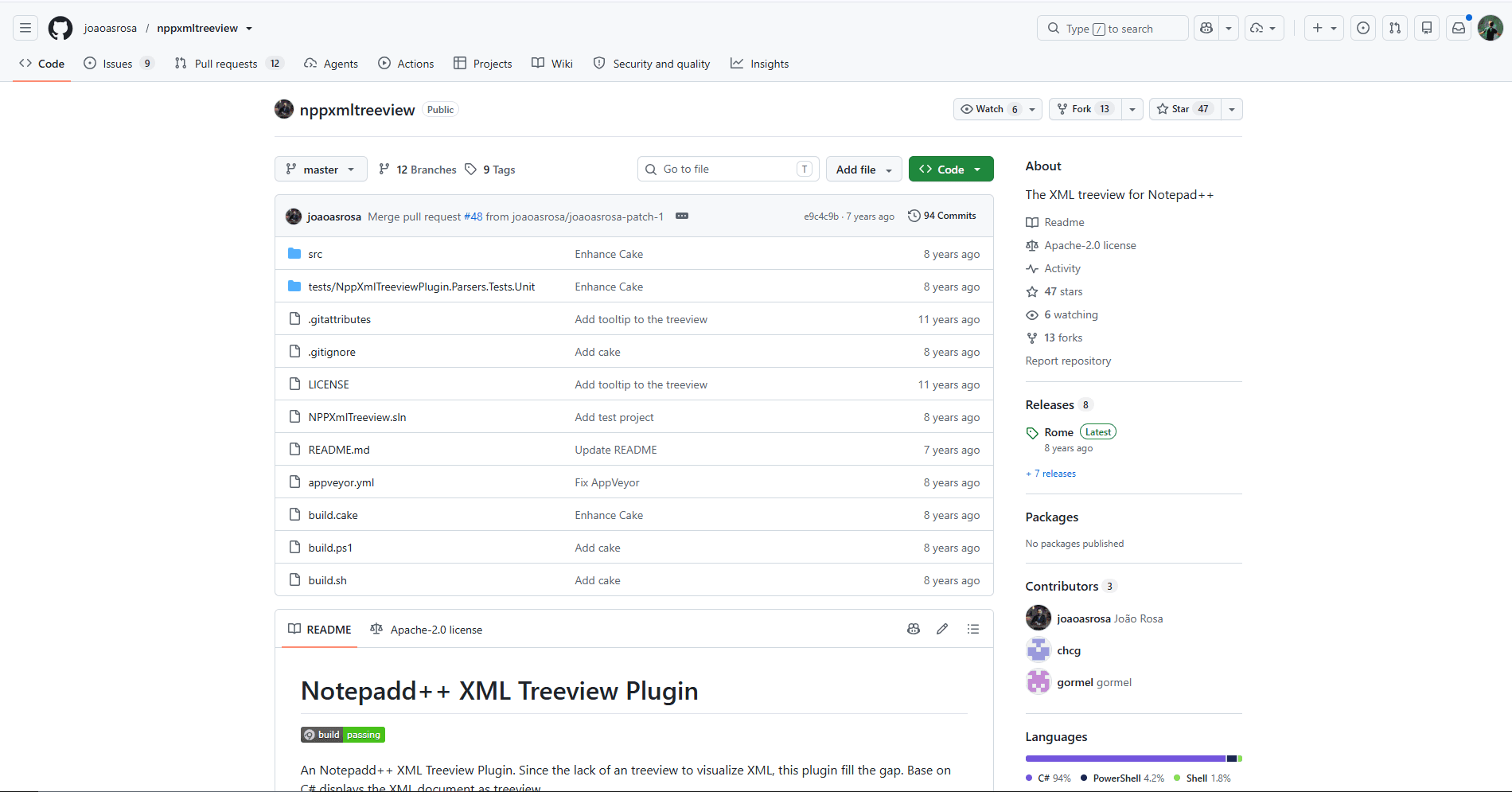 Npp XML Treeview plugin for Notepad<span class="key-highlight">