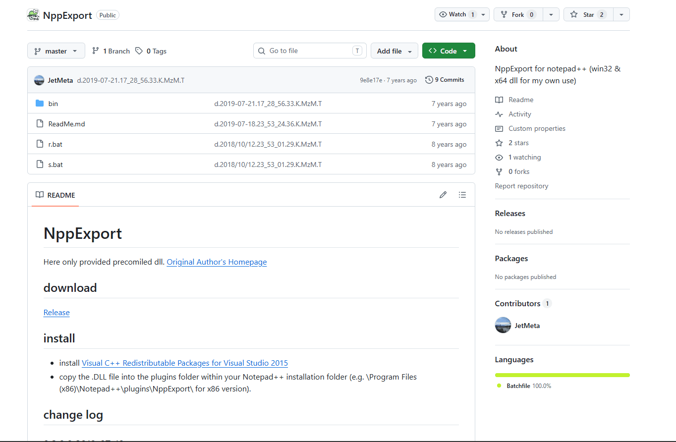 NppExport Plugin for Notepad</span>