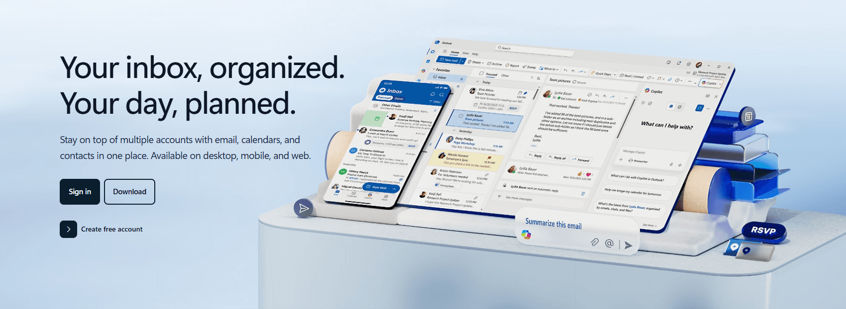 Classic Microsoft Outlook opening a vCard contact on Windows