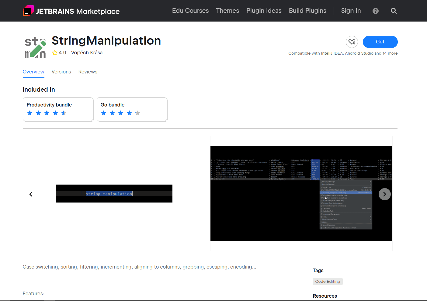 String Manipulation Plugin