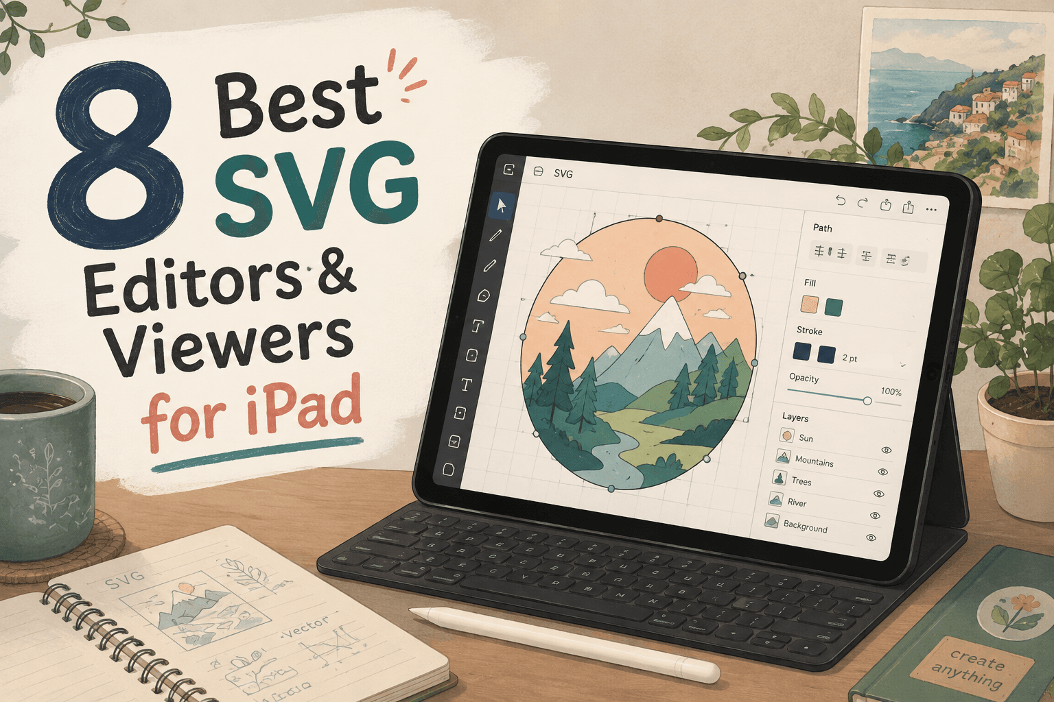 Thumbnail for 8 Best SVG Editors & Viewers for iPad in 2026
