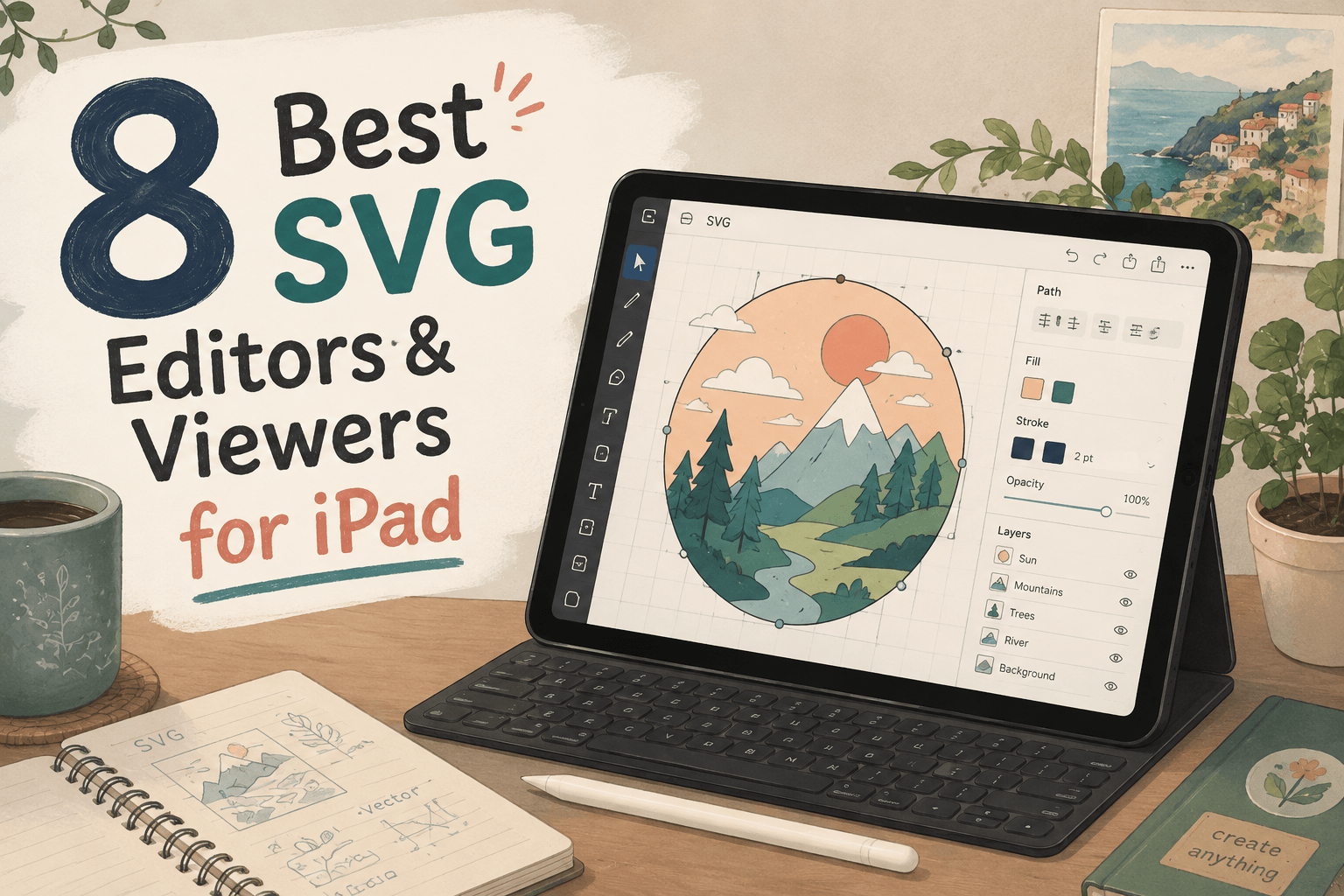 8 Best SVG Editors & Viewers for iPad in 2026