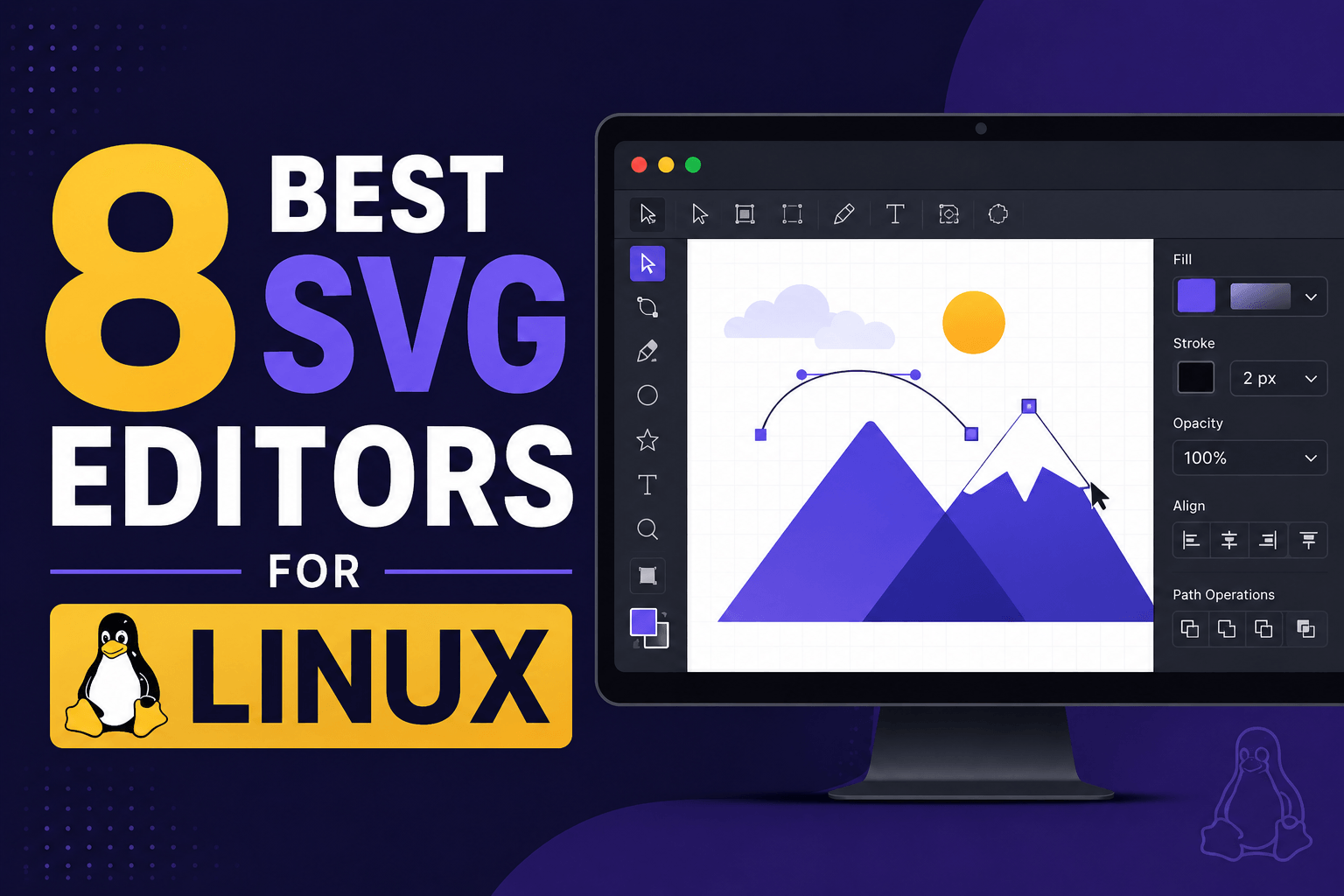 8 Best SVG Editors for Linux in 2026 (Free & Open Source)