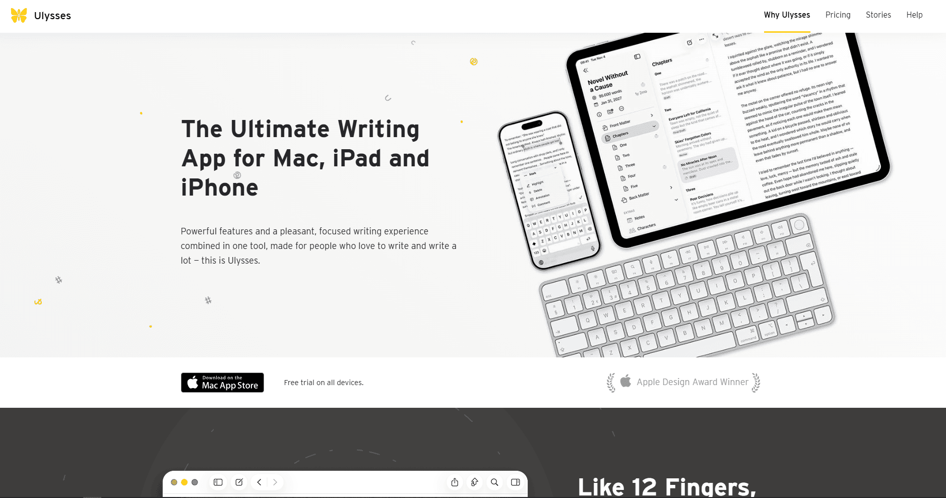 Ulysses Writing App