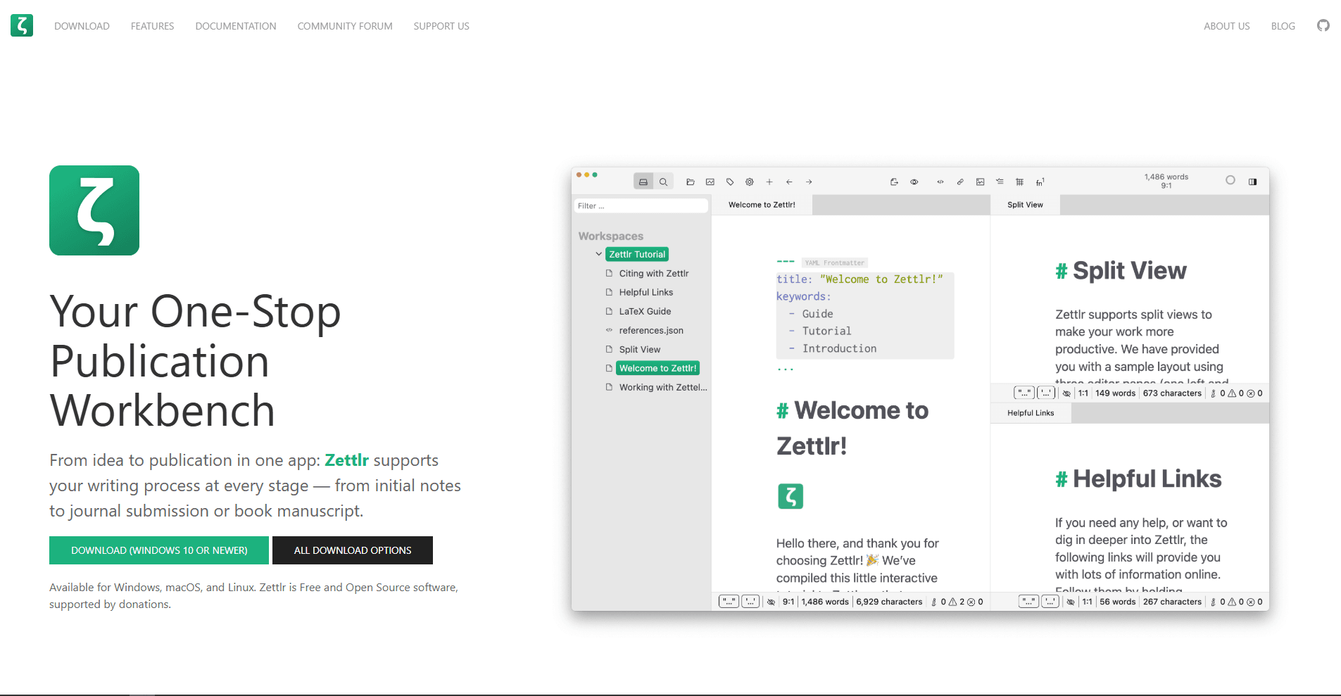 Zettlr Editor