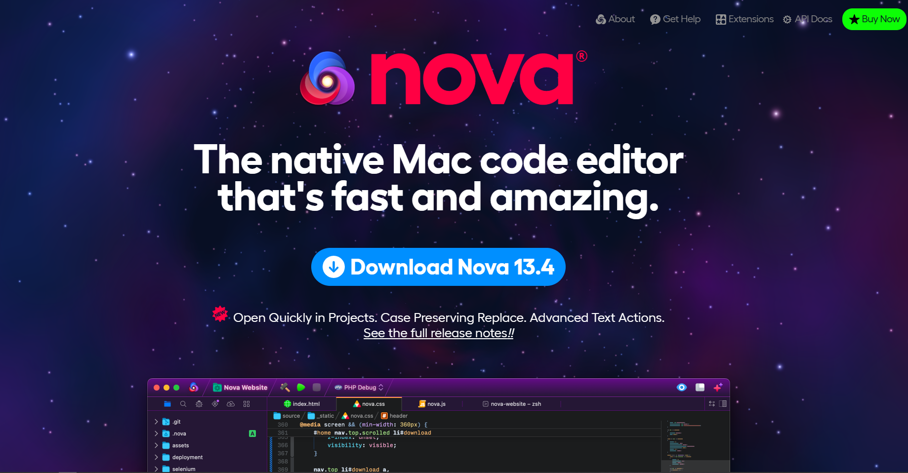 Nova for Mac